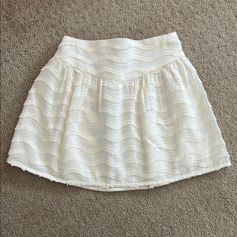 ZARA cream skirt girls